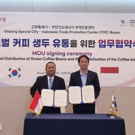 Indonesian Coffee Export to Korea 2025